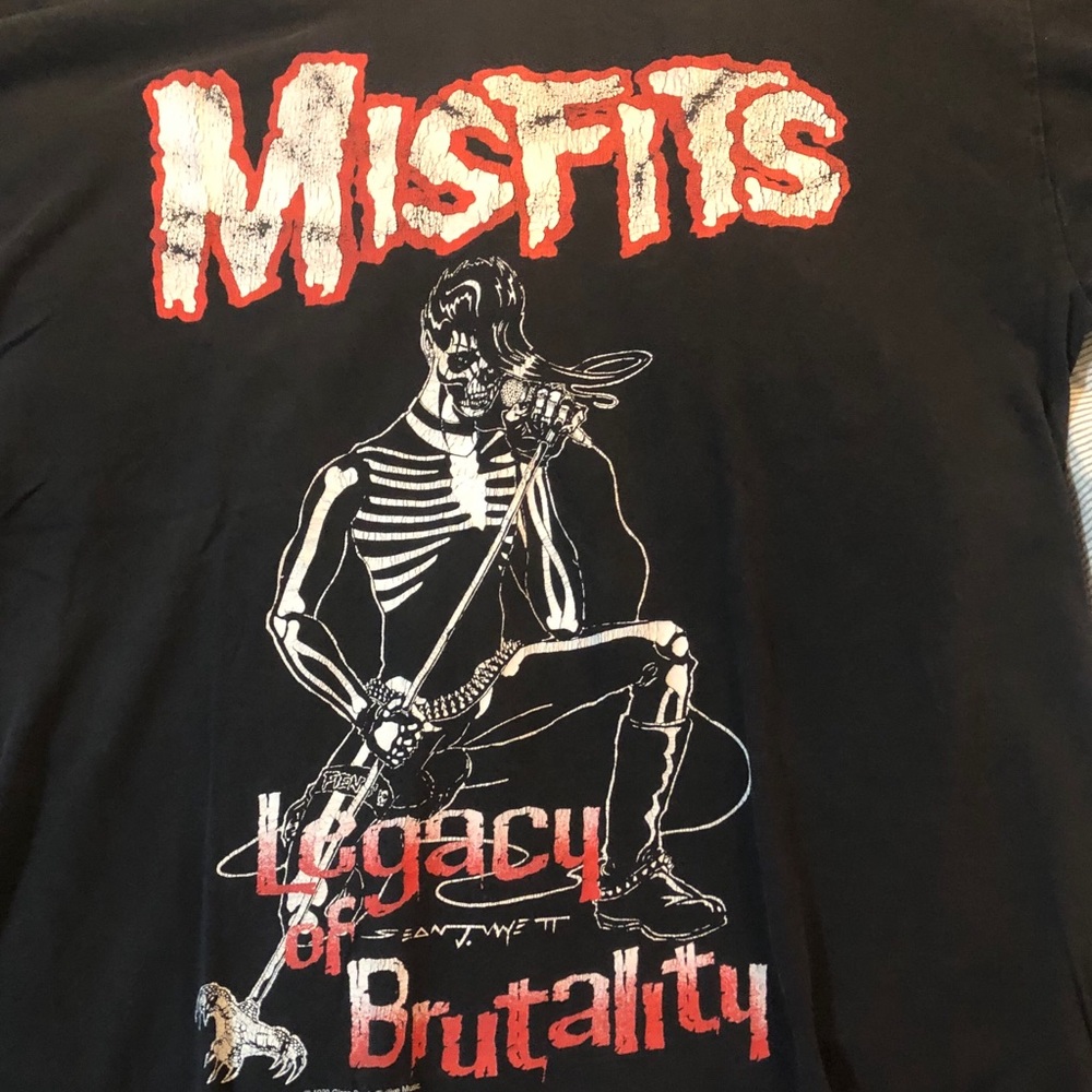 Vintage Misfits Legacy of Brutality T Shirt